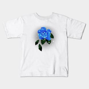 Blue Rose Kids T-Shirt